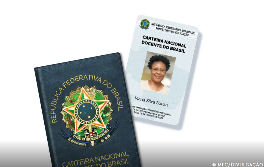 Saiba como solicitar a Carteira Nacional Docente do Brasil