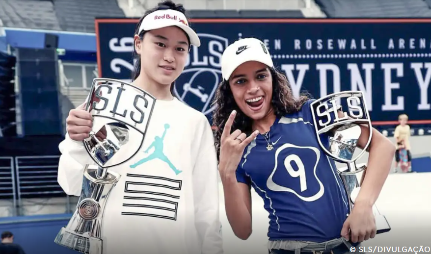 Rayssa Leal vence primeira etapa do circuito mundial de skate