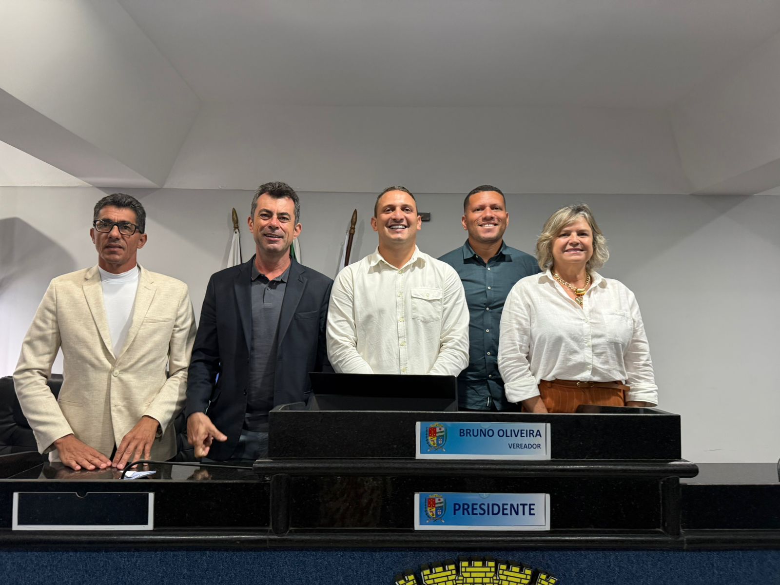 Vereador Bruno Oliveira é eleito presidente da Câmara de Barra Mansa para o ano de 2027