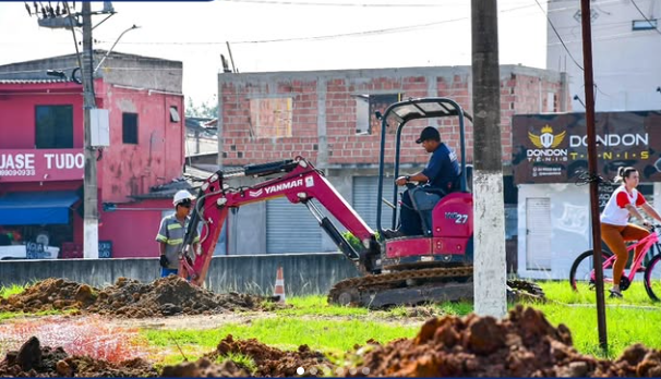 Resende avança com obras de revitalização na Avenida Tocantins