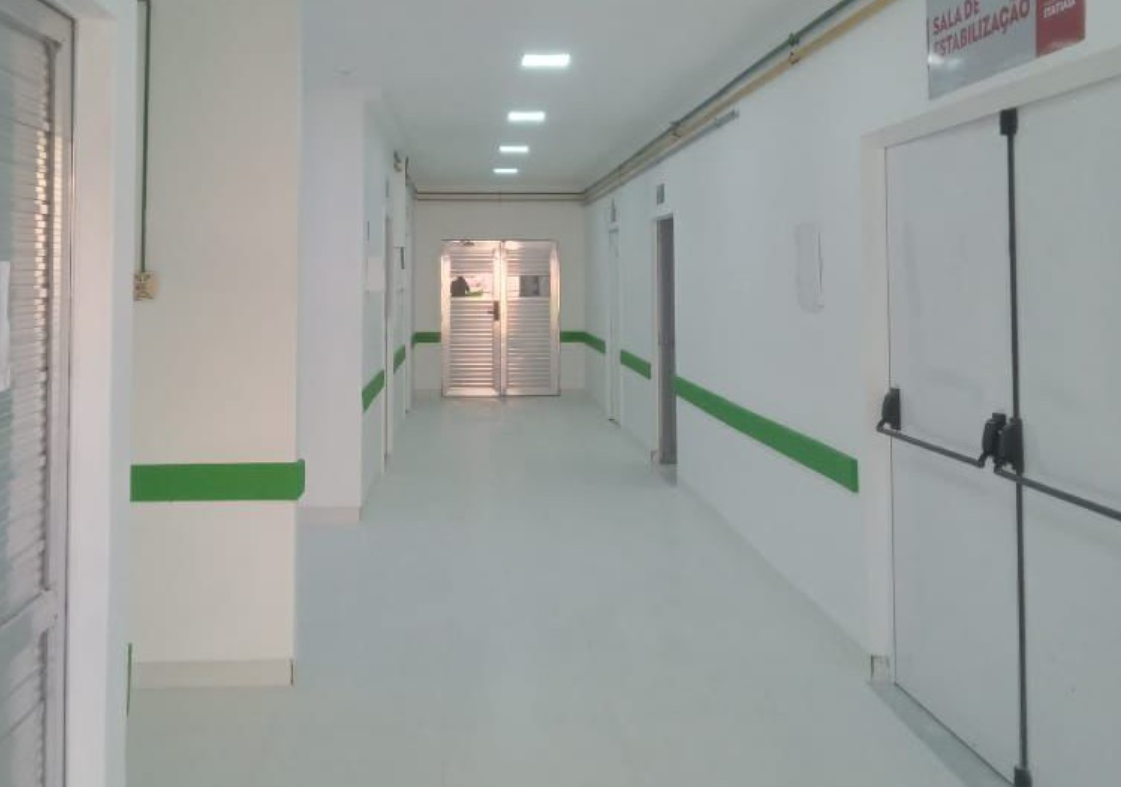 Hospital de Itatiaia recebe novo piso e reforça medidas de segurança sanitária