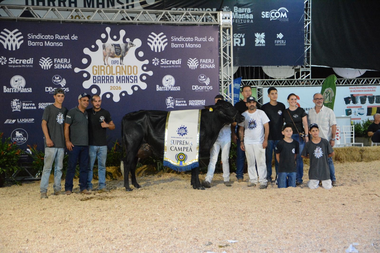 Animais premiados como suprema jovem e adulta reforçam o alto nível genético da Expo Girolando