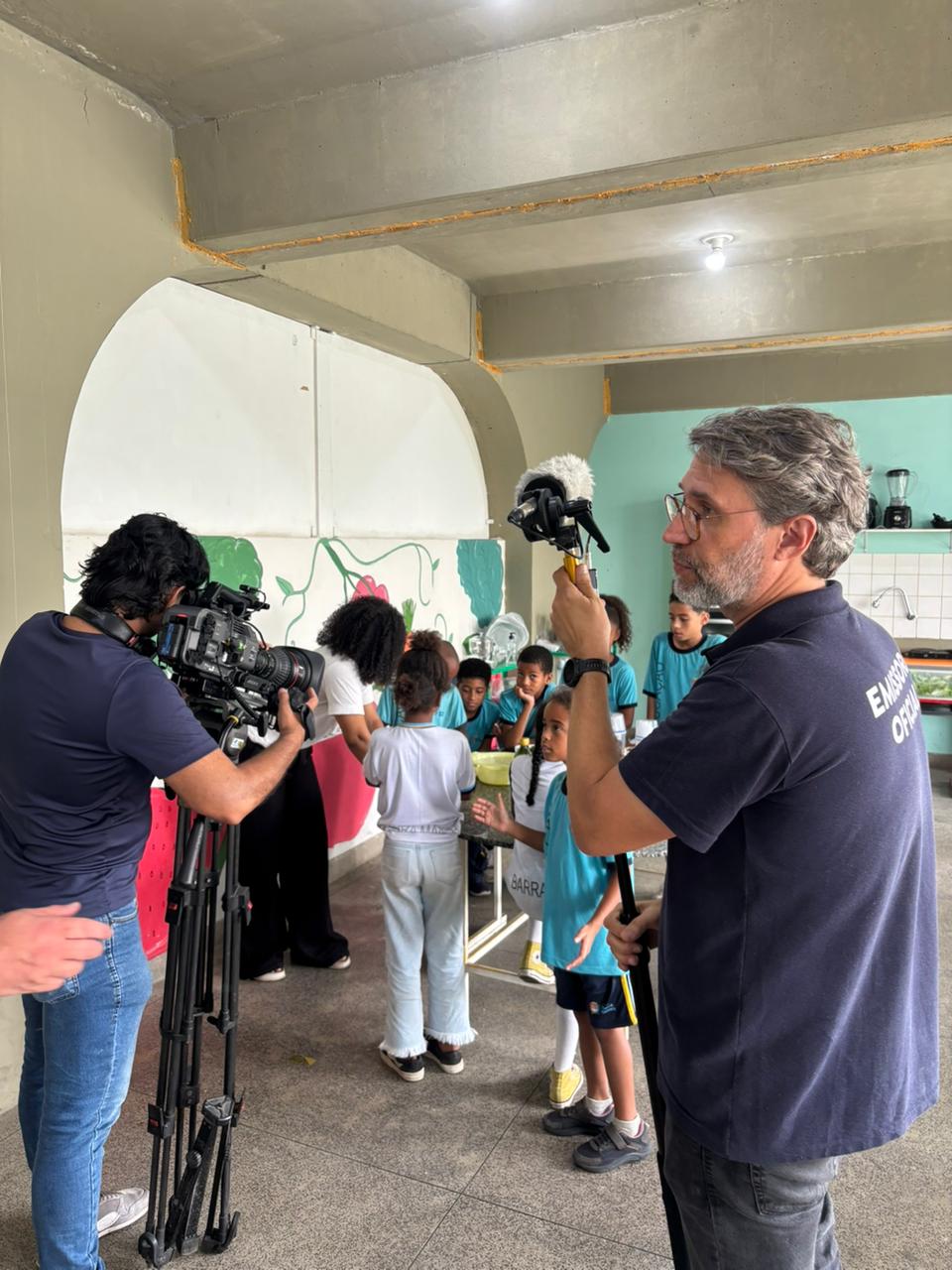 Reconhecimento: Escolas Vocacionadas de Barra Mansa participam de gravação do Ministério da Educação