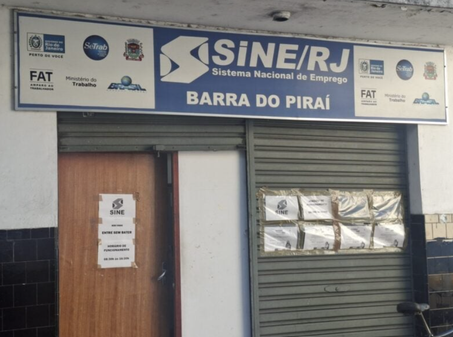 Sine de Barra do Piraí divulga novas oportunidades de emprego para a semana