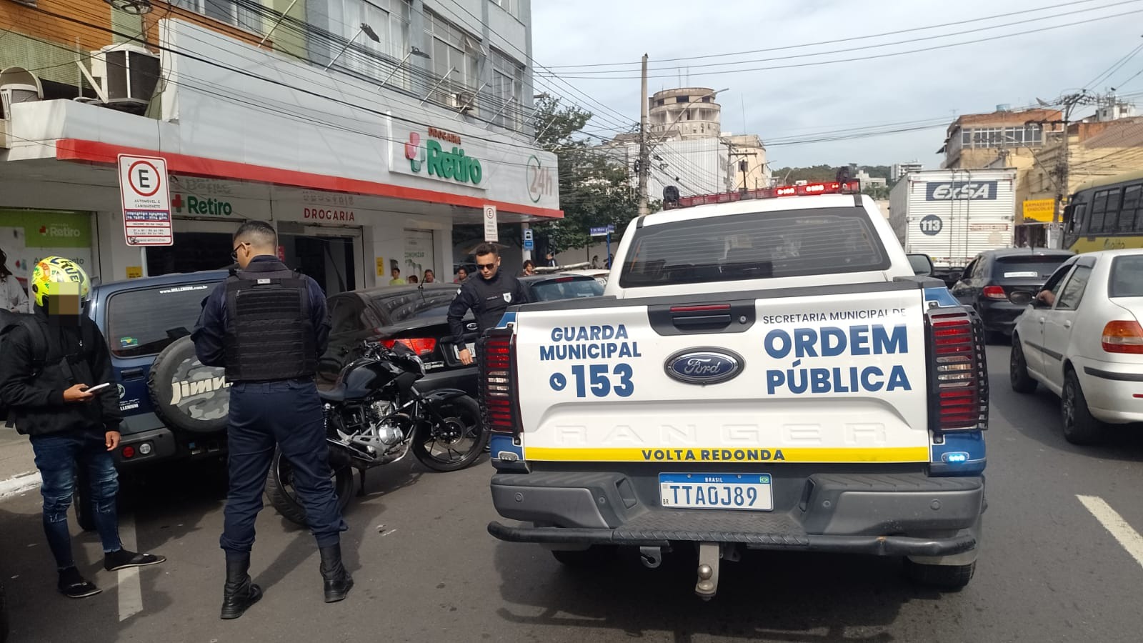 Guarda Municipal de Volta Redonda intensifica fiscalização e flagra seis condutores em situação irregular