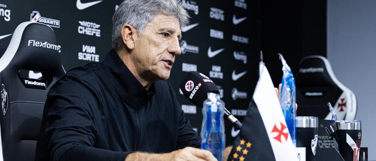 Renato Gaúcho deixa o comando técnico do Vasco da Gama