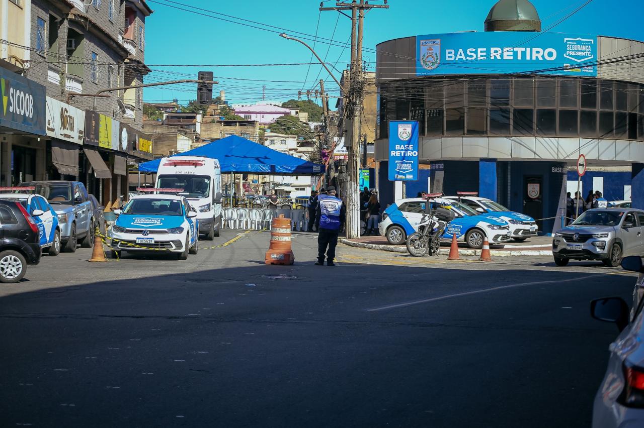 Volta Redonda entrega base da ‘Operação Segurança Presente’ no Retiro e amplia reforço no patrulhamento