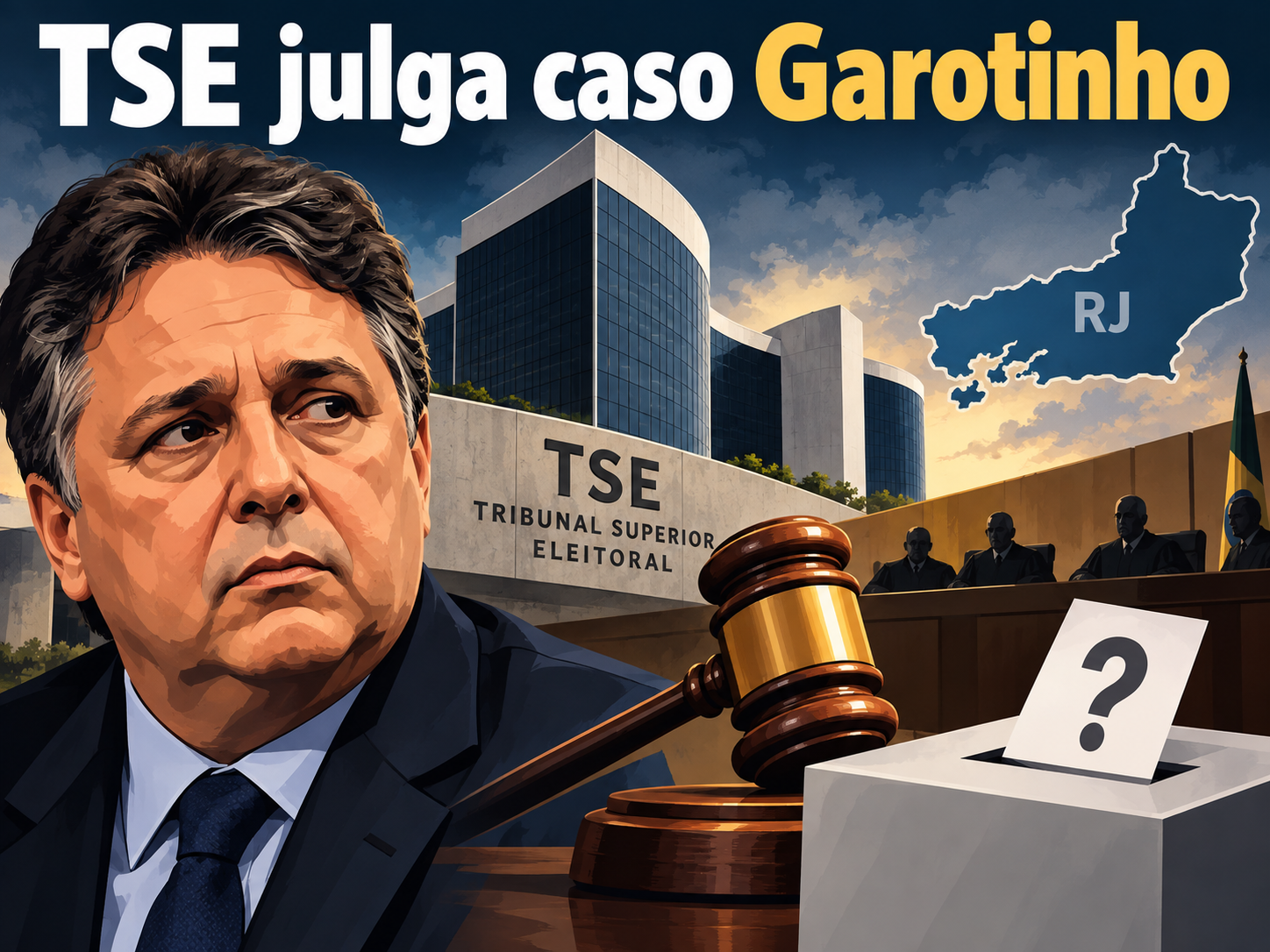 TSE julga nesta quinta-feira caso Garotinho e pode definir eleição para governador do Rio